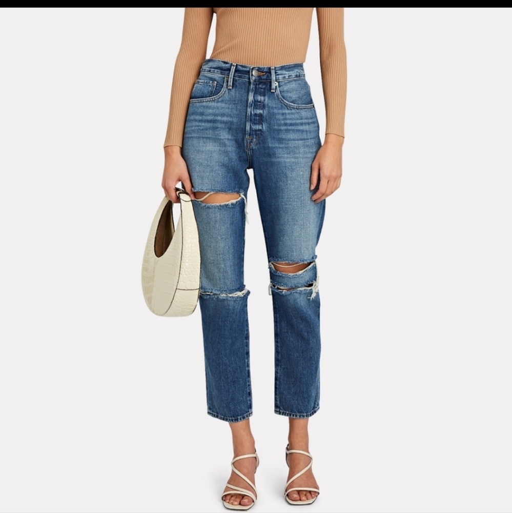 Frame Le Original Whitmore slash jeans button fly